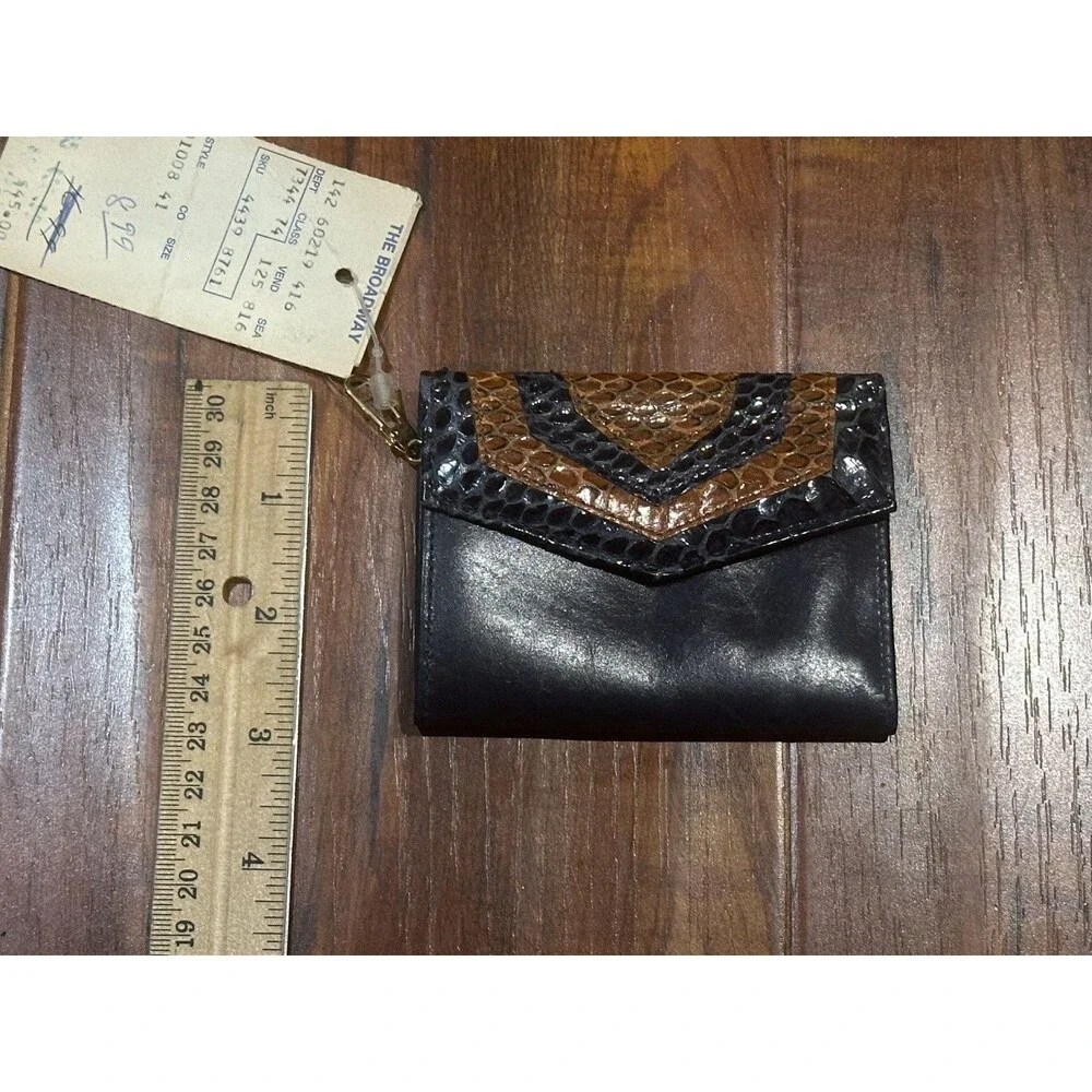 Gary’s of California Genuine Snake Leather 8-Ring Key Holder Case New with Tags!